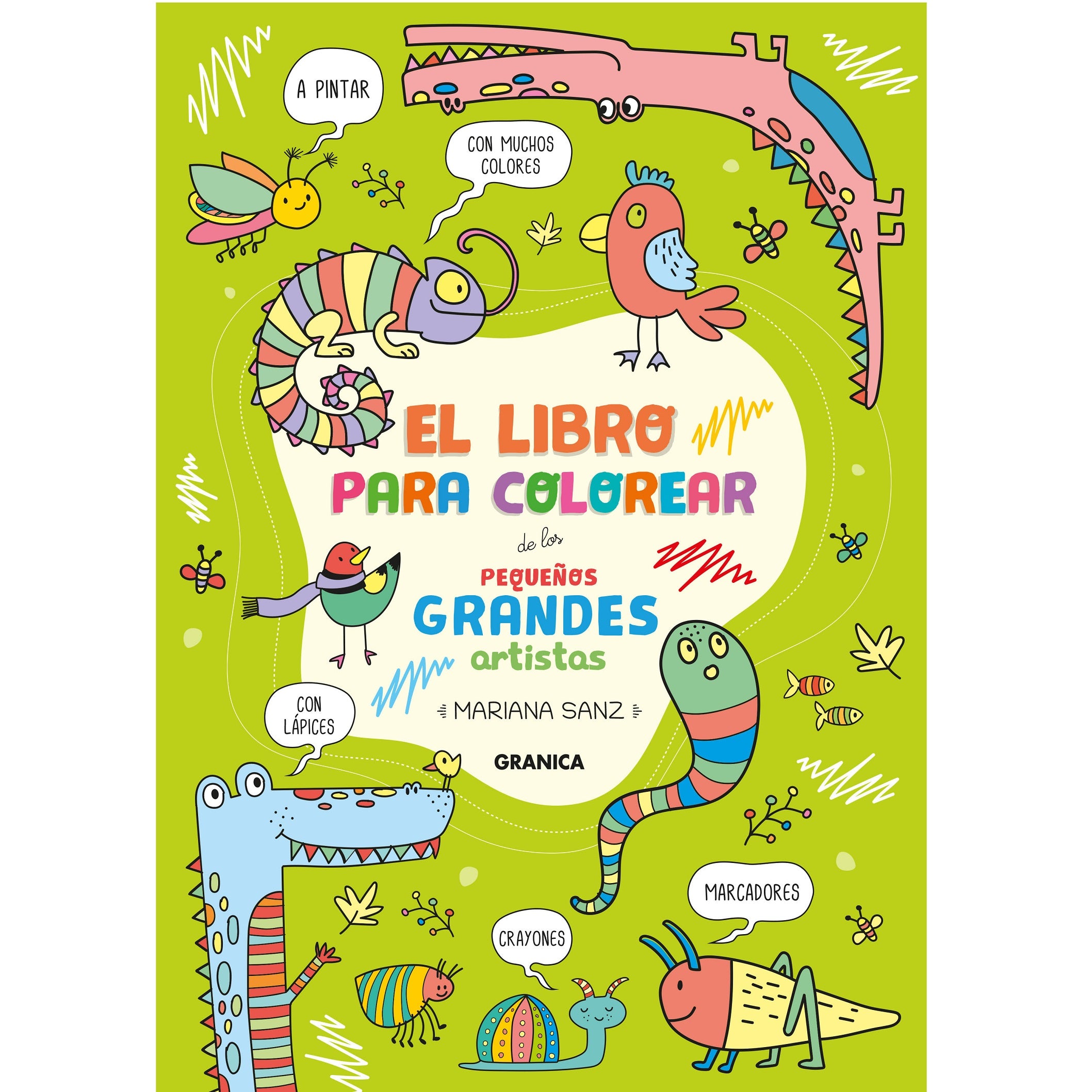 El libro para colorear de los pequeños grandes artistas El libro para colorear de los pequeños grandes artistas